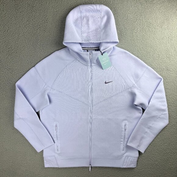 Nike Nocta Hoodie Mens Extra Large XL Palest Purple Tech Fleece Full Zip Drake - Picture 1 of 12
